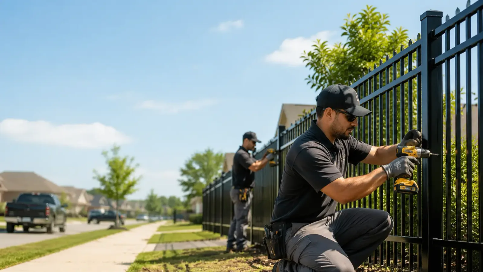 Metal Fence Installation in Denham Springs, LA